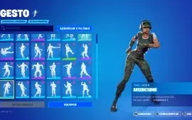 Conta de Fortnite com Travis Scott e Salve o Mundo