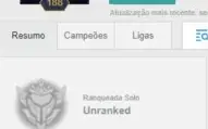 Conta LOL Smurf Unranked Diamond Season 9 147 Skins