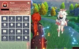 Conta Genshin Impact (Diluc, Venti, Fischl....). RANK 32
