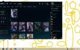 Conta Lol com rammus rei,riven campeonato season2, 276 skins