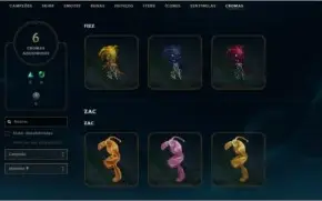 Conta LOL 113 skins + 131 champ + 3 vitory skins (s4,s5,s6)