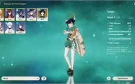 GENSHIN IMPACT / NA/ AR 7/ VENTI/ XINGQIU/ CHONGYUN/ LISA 2X