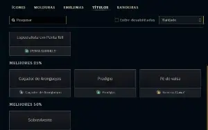 Conta HandLevel smurf, sem risco de ban.