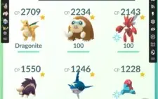 conta de Pokémon goncom 36 lendário, 17 shiny e 11 100%