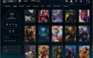 Conta platina 4 com 95 champs e 79 skin +1 Prestigio do Sett