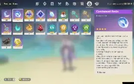 Conta genshin impact 6 personagens 5 estrelas + xiao/ganyu