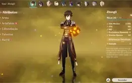 Genshin Impact | AR 10 |Hutao + Zhongli ⭐