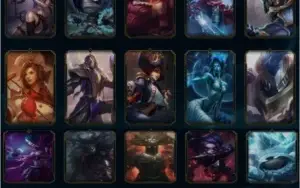 Conta LOL Platina 4 (78 campeões e 57 skins)