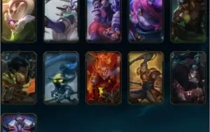 Conta LOL Platina 4 (78 campeões e 57 skins)
