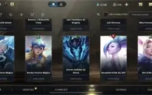 CONTA WILD RIFT - 61 SKINS