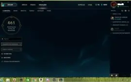 vendo acc do lol parando de joga