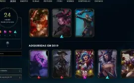 Conta Lvl 128 Esmeralda 4 Flex Ouro 3 Soloq Mmr Alto