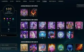 Conta Lvl 128 Esmeralda 4 Flex Ouro 3 Soloq Mmr Alto