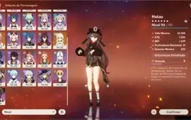 AR 56 Com 8 Personagens 5* E 5 Armas 5*