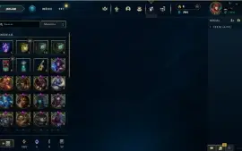 conta com todos os champs