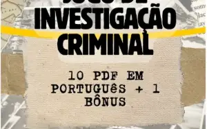 Jogo - Investigação Criminal Famosinho 10 PDF's + Bônus