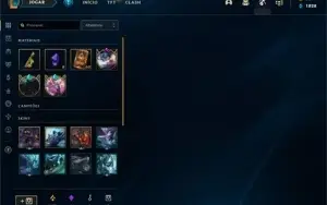 Conta league of legends +190 skins