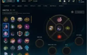 Conta LoL Diamante 4 criada na Season 1 com 147 skins