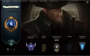 Conta LoL Diamante 4 criada na Season 1 com 147 skins