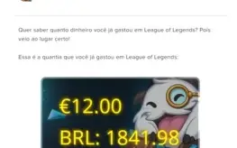 Conta de LOL 191 Skins
