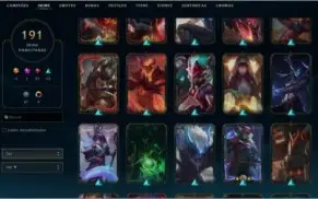 Conta de LOL 191 Skins