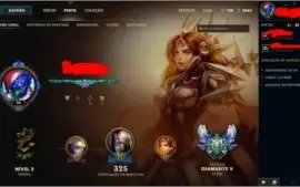 Conta do lol Diamante 5