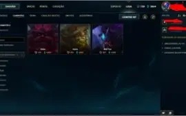 Conta do lol Diamante 5