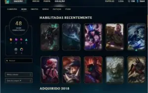 Conta do lol Diamante 5