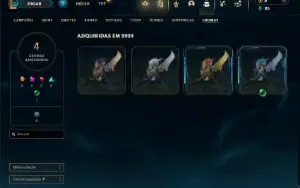 Unranked com 50 Champs e 8 Skins ( Ex Platina )
