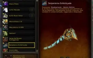 CONTA WOW + SHADOWLANDS + 4 PERSONAGENS 50 E OUTROS.