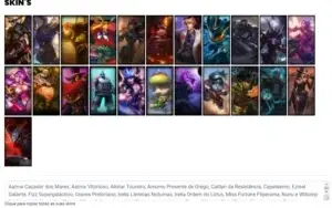 Conta Ferro 1 com 59 Champs e 24 Skins
