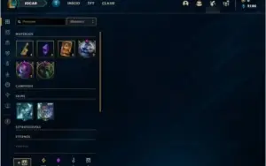 Conta Ferro 1 com 59 Champs e 24 Skins