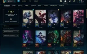 Conta Ferro 1 com 59 Champs e 24 Skins
