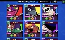 CONTA BRAWL STARS 30k TROFÉU COM VÁRIAS SKINS LENDÁRIAS