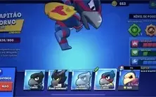 CONTA BRAWL STARS 30k TROFÉU COM VÁRIAS SKINS LENDÁRIAS