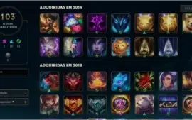 CONTA LOL GOLD 2 TODOS OS DADOS DA CONTA