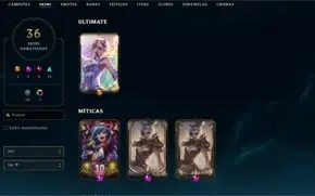 Conta riven valorosa edição de prestigio