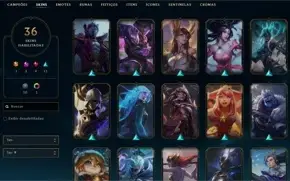 Conta riven valorosa edição de prestigio