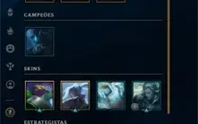 Conta riven valorosa edição de prestigio