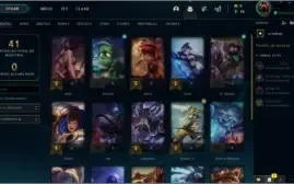Conta lol level 22 com 17 champs