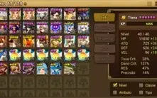 Conta lategame com Nat5 LD Faz todos os conteúdos do jogo.