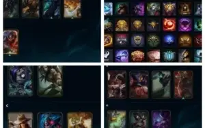 Conta de LOL 101 campeões 99 skins sem elo por alguns anos.