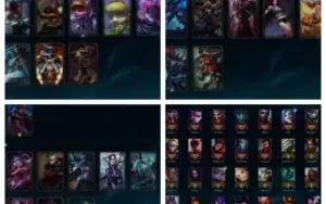 Conta de LOL 101 campeões 99 skins sem elo por alguns anos.