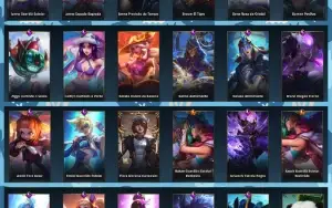 • Conta 125 Skins | Ex Challenger | Todos os Heróis