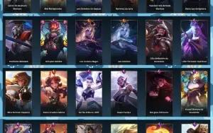 • Conta 125 Skins | Ex Challenger | Todos os Heróis