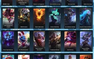 • Conta 125 Skins | Ex Challenger | Todos os Heróis
