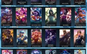 • Conta 125 Skins | Ex Challenger | Todos os Heróis