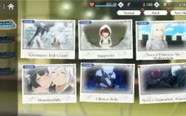 Conta Danmachi Battle Chronicles - Bell, Gareth, Tione, etc