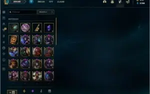 Conta LOL Diamante 100 skins