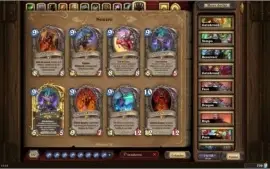 HeartStone conta de colecionador + competitiva! + games